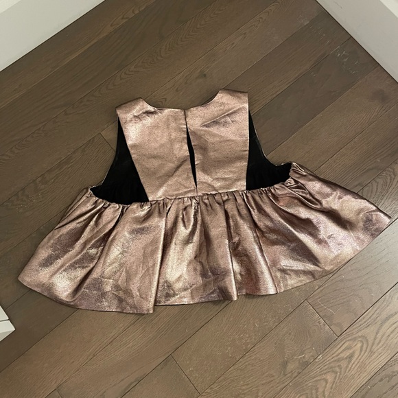 Zara Shimmery Ruffled Top - Picture 6 of 8